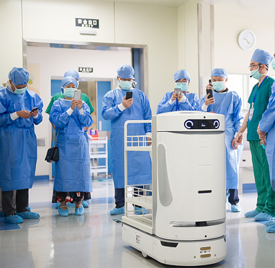 医院物流机器人 医院物流机器人
