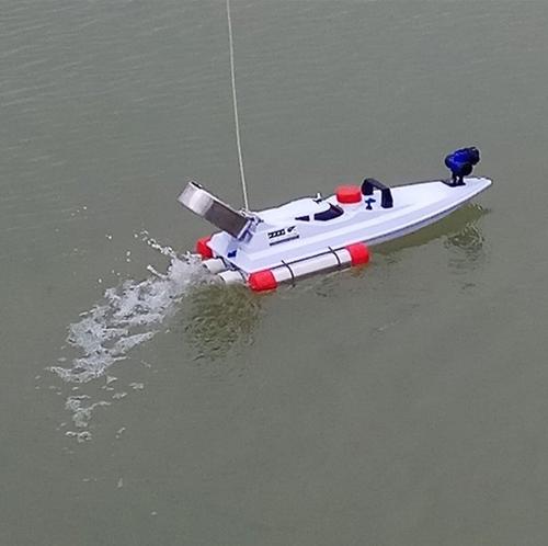 下渔网遥控船 下渔网遥控船