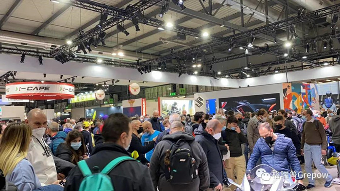 意大利EICMA双轮车展会现场