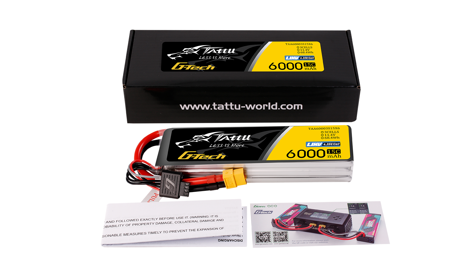 Tattu 8000mAh 11.4V 3S G-Tech 无人机灯光秀电池