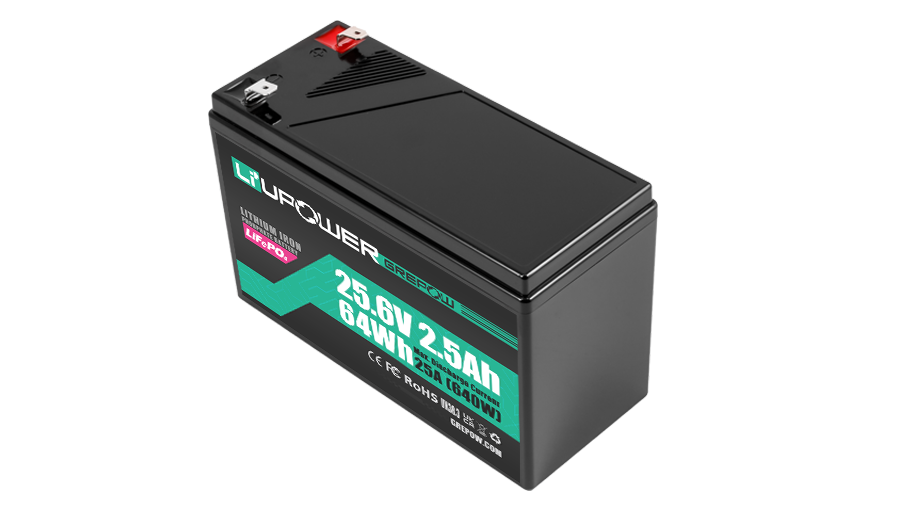 24V 2.5Ah 35C放电倍率Li+UPower系列UPS电源模块化电池