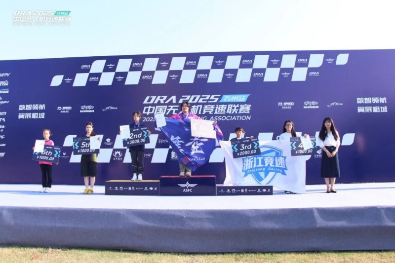 中国无人机足球联赛女子组排名