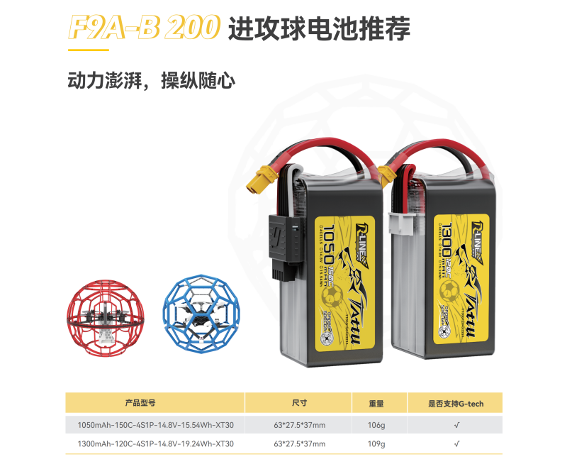 200进攻球机电池