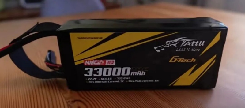 Tattu高能量密度半固态无人机电池